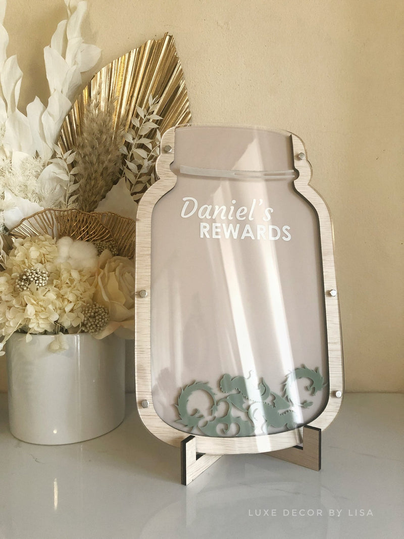 Kids Reward Jar - Dragons - Luxe Decor by Lisa