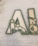 Kids Space 3D Letters - Luxe Decor by Lisa
