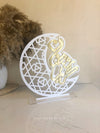 Layered Ramadan Crescent Moon Freestanding Style 2 - Luxe Decor by Lisa