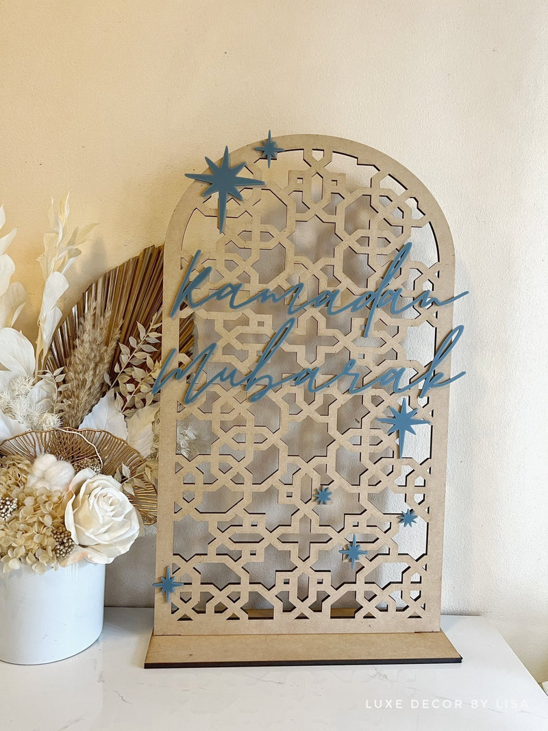 Moroccan Arch Freestanding Ramadan Set - Luxe Decor by Lisa