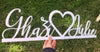 Name Heart Name - Freestanding - Luxe Decor by Lisa