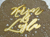 Name & Name 3D Signage Acrylic - Luxe Decor by Lisa