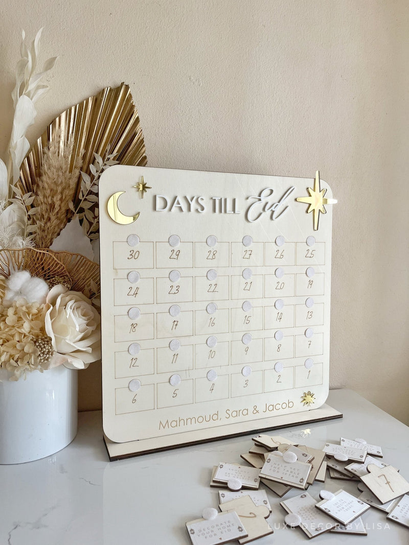 Ramadan Good Deed Countdown Style 1 - Luxe Decor by Lisa