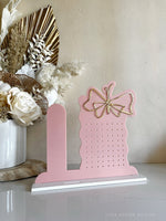 Scrunchie Hair Tie + Earring Holder Style 2 - Luxe Decor by Lisa