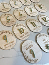 Set of 15 3D Milestone Set - Luxe Decor by Lisa