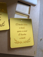 Teachers Bookmarks - Luxe Decor by Lisa