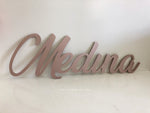 Wall Hanging Names + Words Painted English - Luxe Decor by Lisa