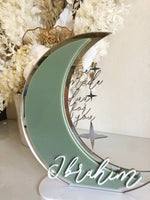 We Made Dua For You - Crescent Plaque - Luxe Decor by Lisa