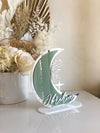 We Made Dua For You - Crescent Plaque - Luxe Decor by Lisa
