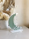 We Made Dua For You - Crescent Plaque - Luxe Decor by Lisa
