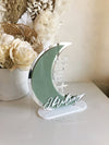 We Made Dua For You - Crescent Plaque - Luxe Decor by Lisa